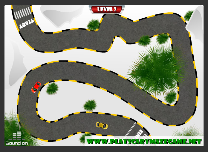 Level 2 - scary racing game