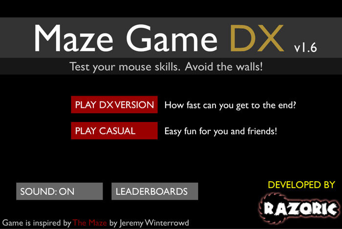 Play Scary Maze Game DX