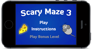 Scary Maze Game 3 FREE on mobile